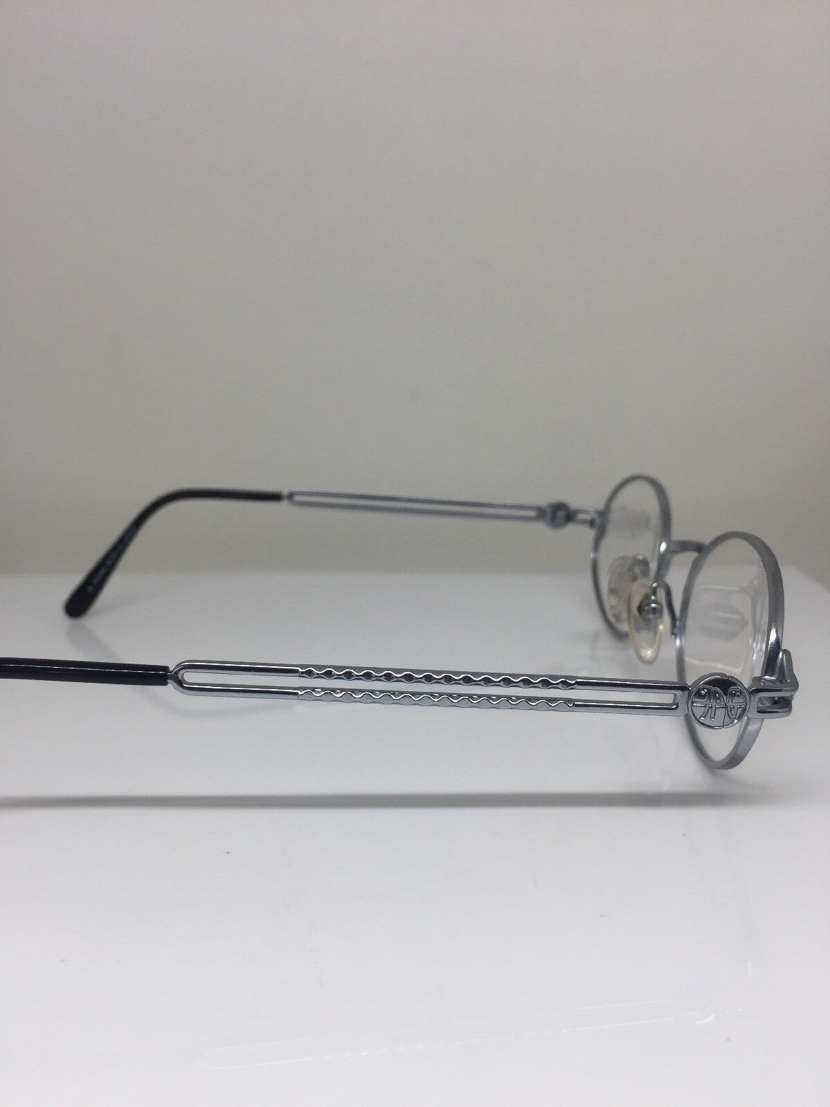Vintage Jean Paul Gaultier JPG 57-6103 Silver Eyeglasses - Super Vision Optical