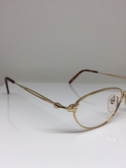 Vintage Matsuda 2877 Gold Eyeglasses - Super Vision Optical