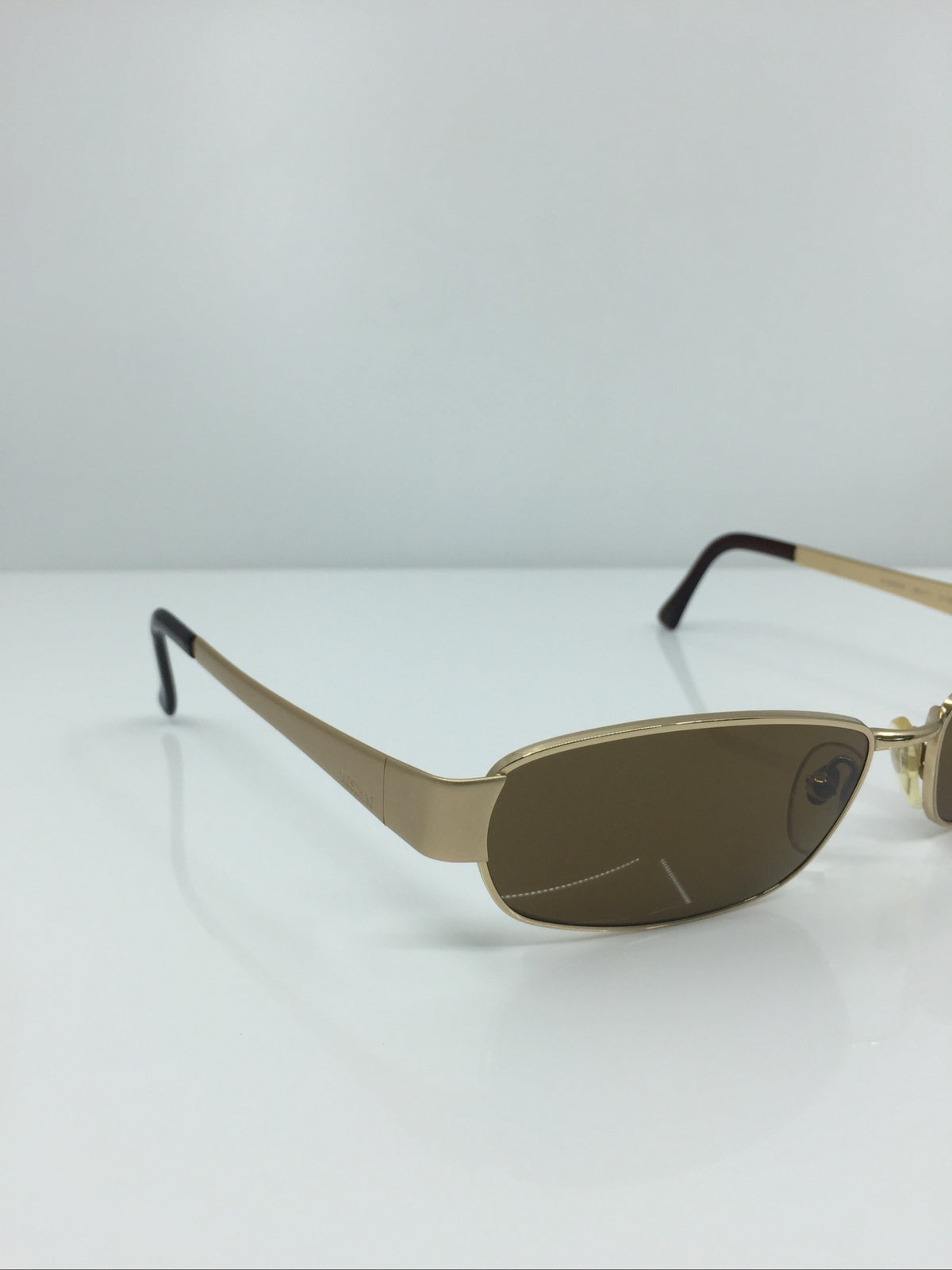 Vintage Persol Moschino M. 3059-S Gold Sunglasses - Super Vision Optical