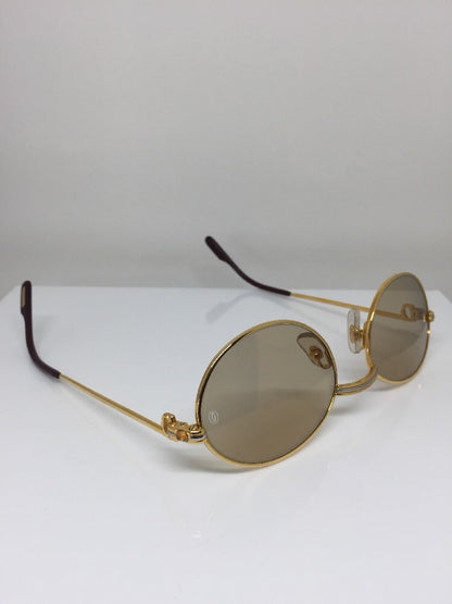 Vintage Cartier Saint Honore Limited Series Gold Sunglasses - Super Vision Optical
