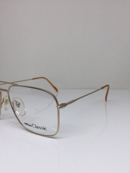 Vintage Nikon NC 4449 Gold Eyeglasses - Super Vision Optical