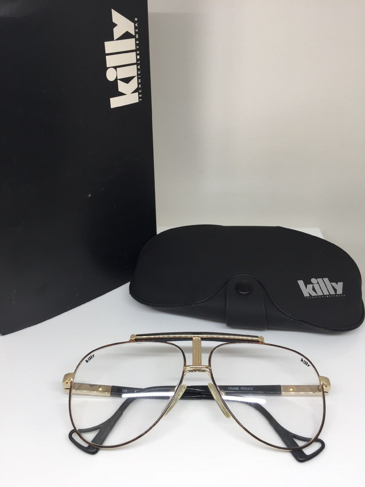 Vintage Killy 473 47 630 Gold Sunglasses - Super Vision Optical