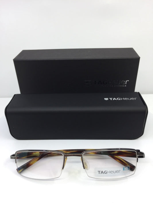 Vintage Tag Heuer TH 8203 Tortoise Eyeglasses - Super Vision Optical