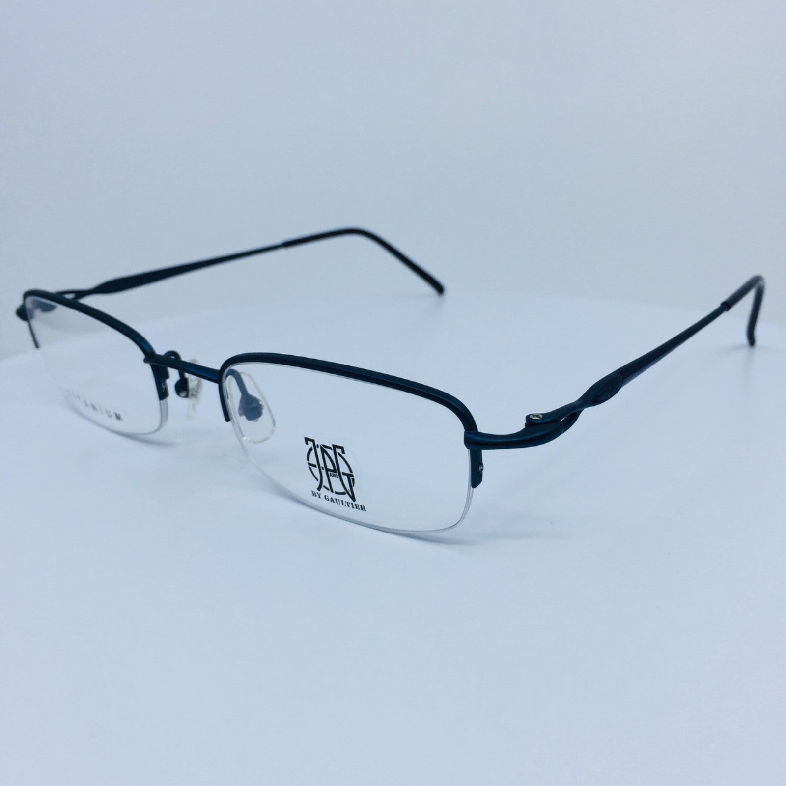 Vintage Jean Paul Gaultier JPG 57-0030 Gold Eyeglasses - Super Vision Optical