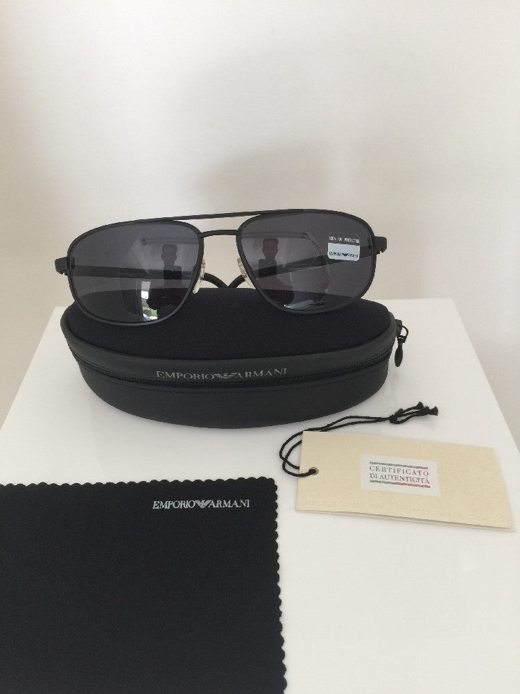 Vintage Emporio Armani EA 068-S Black Sunglasses - Super Vision Optical