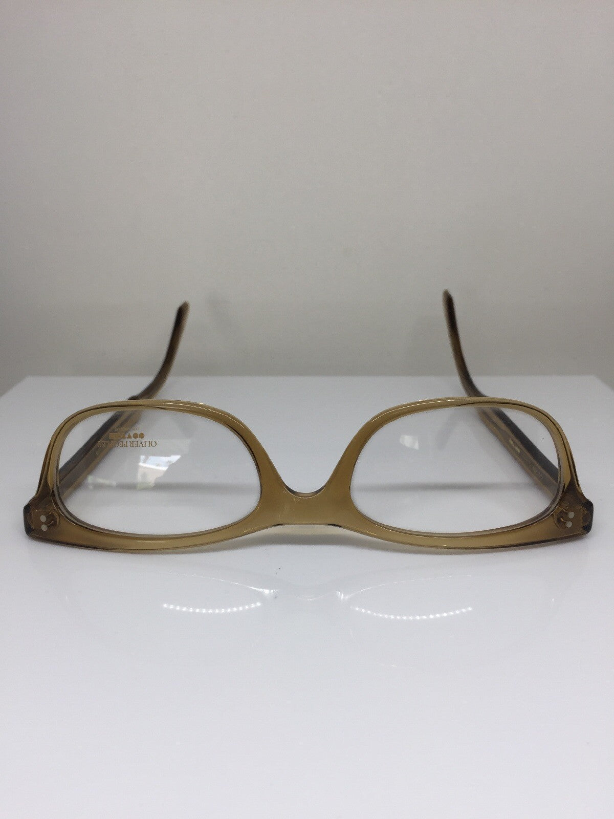 Vintage Oliver Peoples OP 566 Brown Eyeglasses - Super Vision Optical