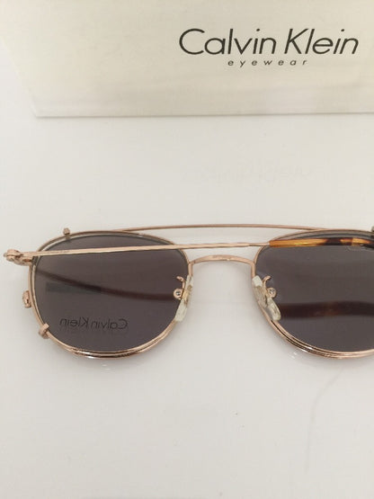 Vintage Calvin Klein CK 226 Gold Sunglasses - Super Vision Optical