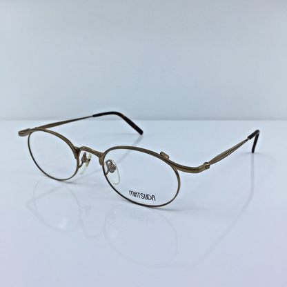 Vintage Matsuda 2845 Gold Eyeglasses - Super Vision Optical
