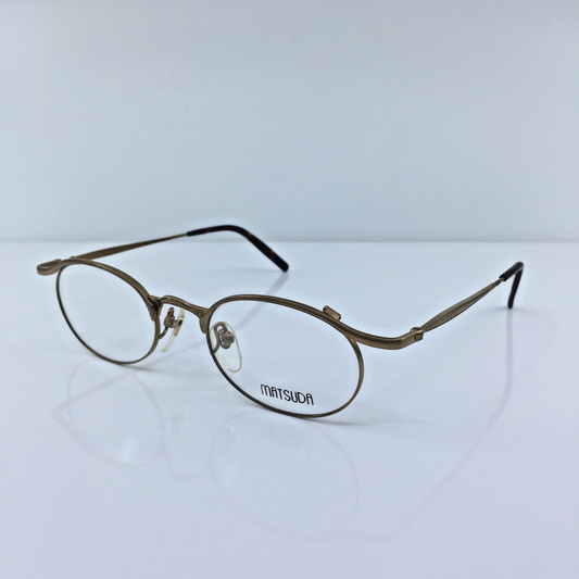Vintage Matsuda 2845 Gold Eyeglasses - Super Vision Optical