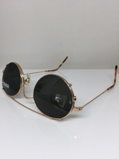 Vintage Calvin Klein CK 225 Gold Sunglasses - Super Vision Optical