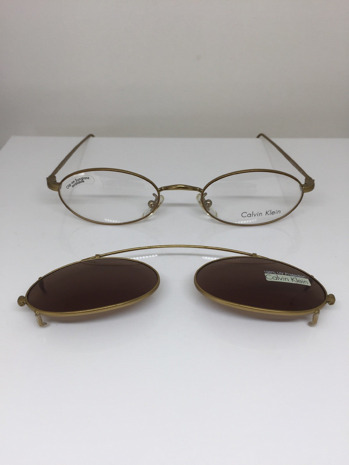 Vintage Calvin Klein CK 149 Brown Sunglasses - Super Vision Optical