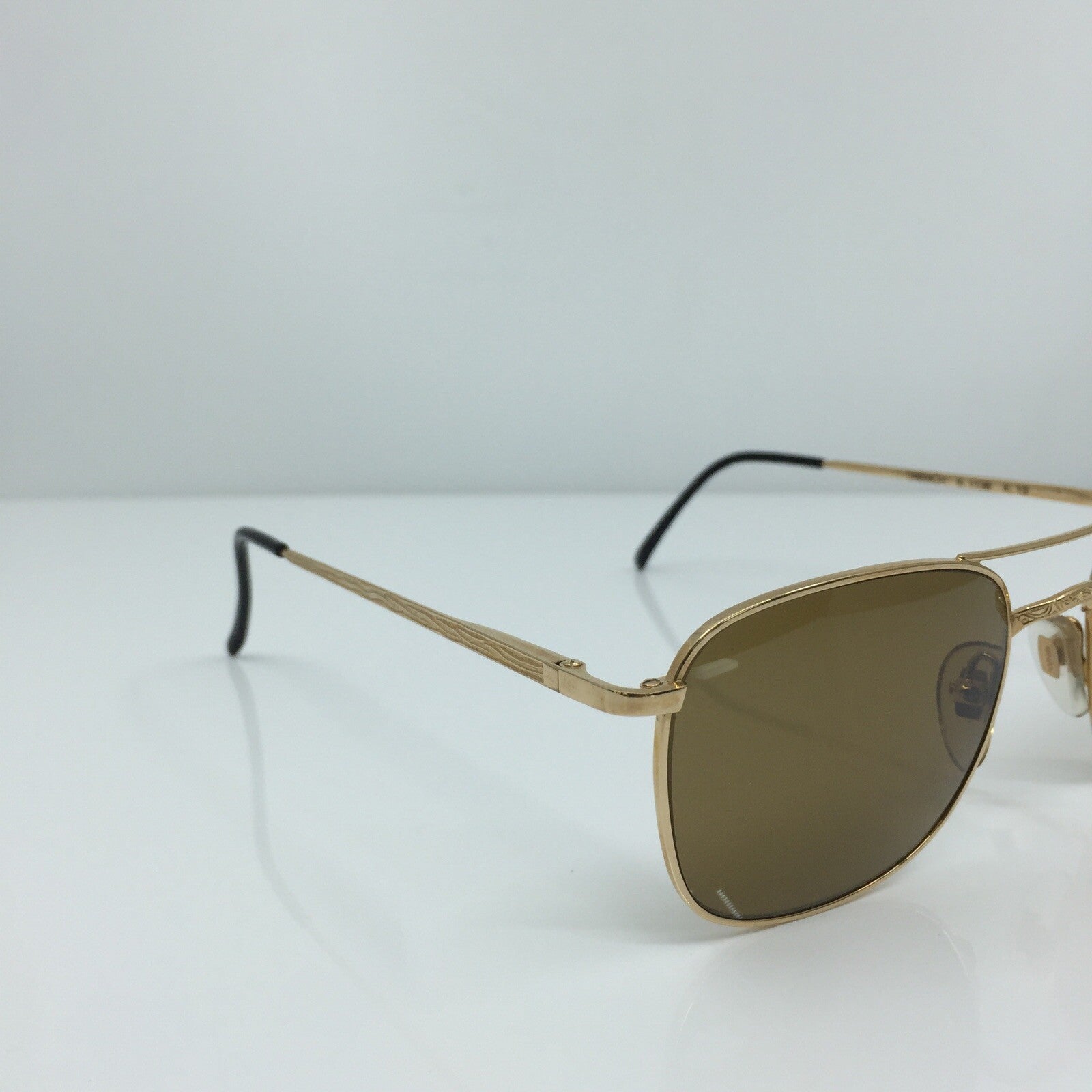 Vintage Kenzo Kenzo Trench K. 1136 K. 13 Gold Sunglasses - Super Vision Optical