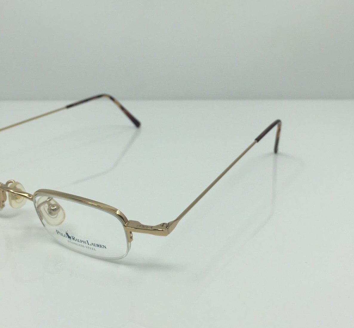 Vintage Polo Ralph Lauren POLO 388 Gold Eyeglasses - Super Vision Optical