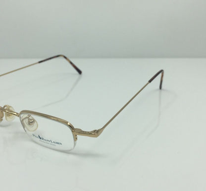 Vintage Polo Ralph Lauren POLO 388 Gold Eyeglasses - Super Vision Optical