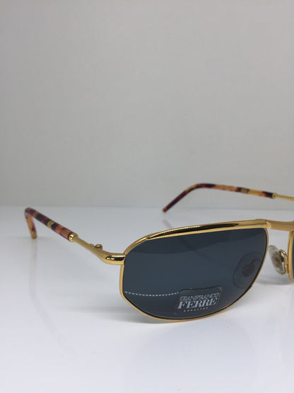 Vintage Gianfranco Ferre GFF 281/S Gold Sunglasses - Super Vision Optical