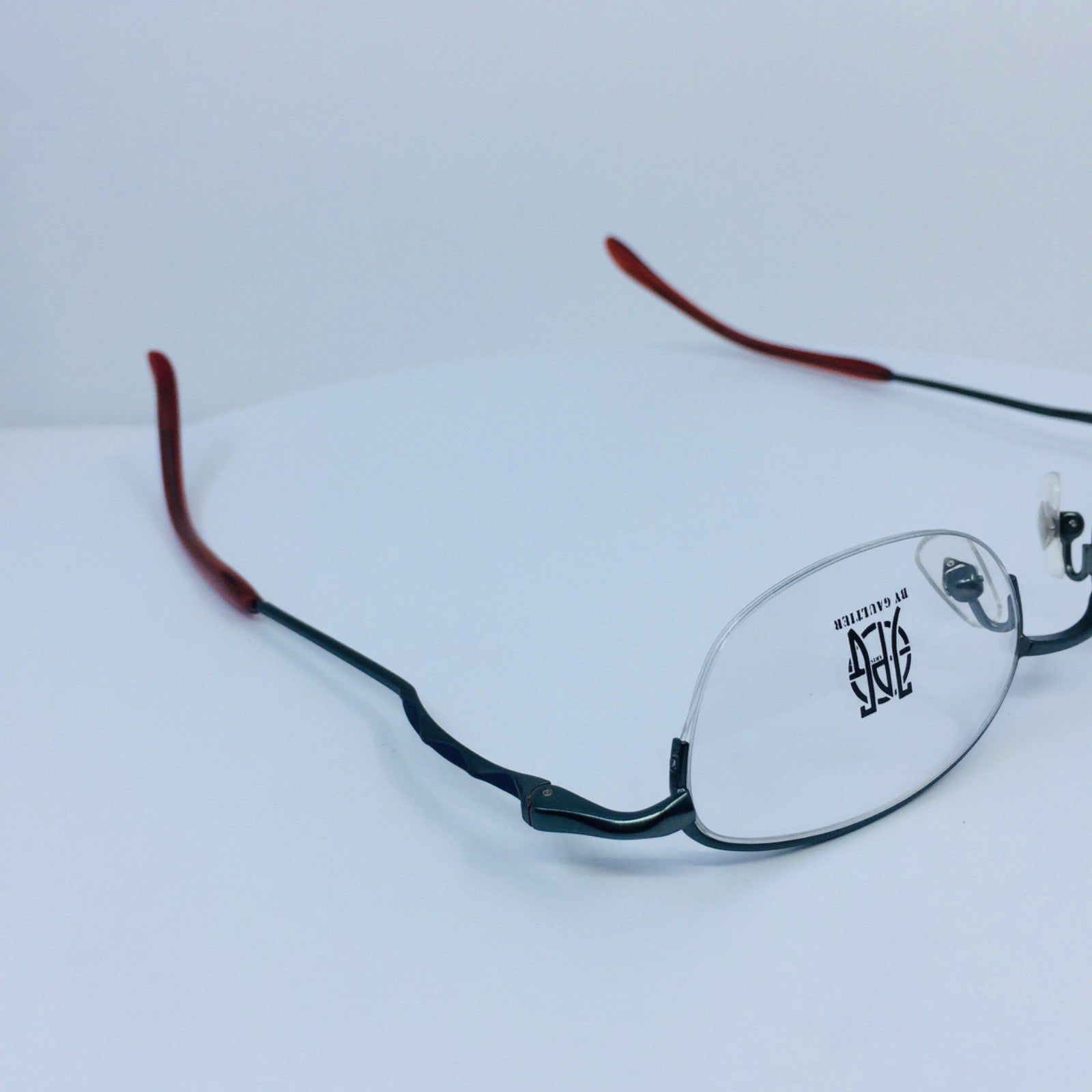 Vintage Jean Paul Gaultier JPG 57-0031 Blue Sunglasses - Super Vision Optical