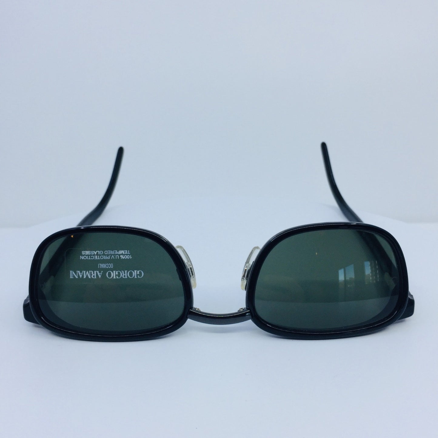 Vintage Giorgio Armani GA 844 Black Sunglasses - Super Vision Optical