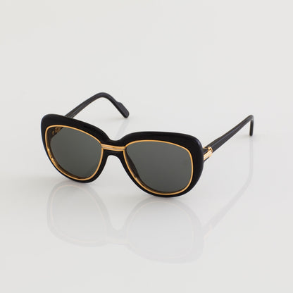 Vintage Cartier Conquete Black Sunglasses - Super Vision Optical