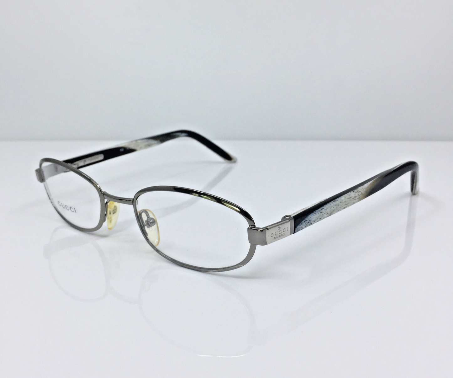 Vintage Gucci GG 1372 Silver Eyeglasses - Super Vision Optical