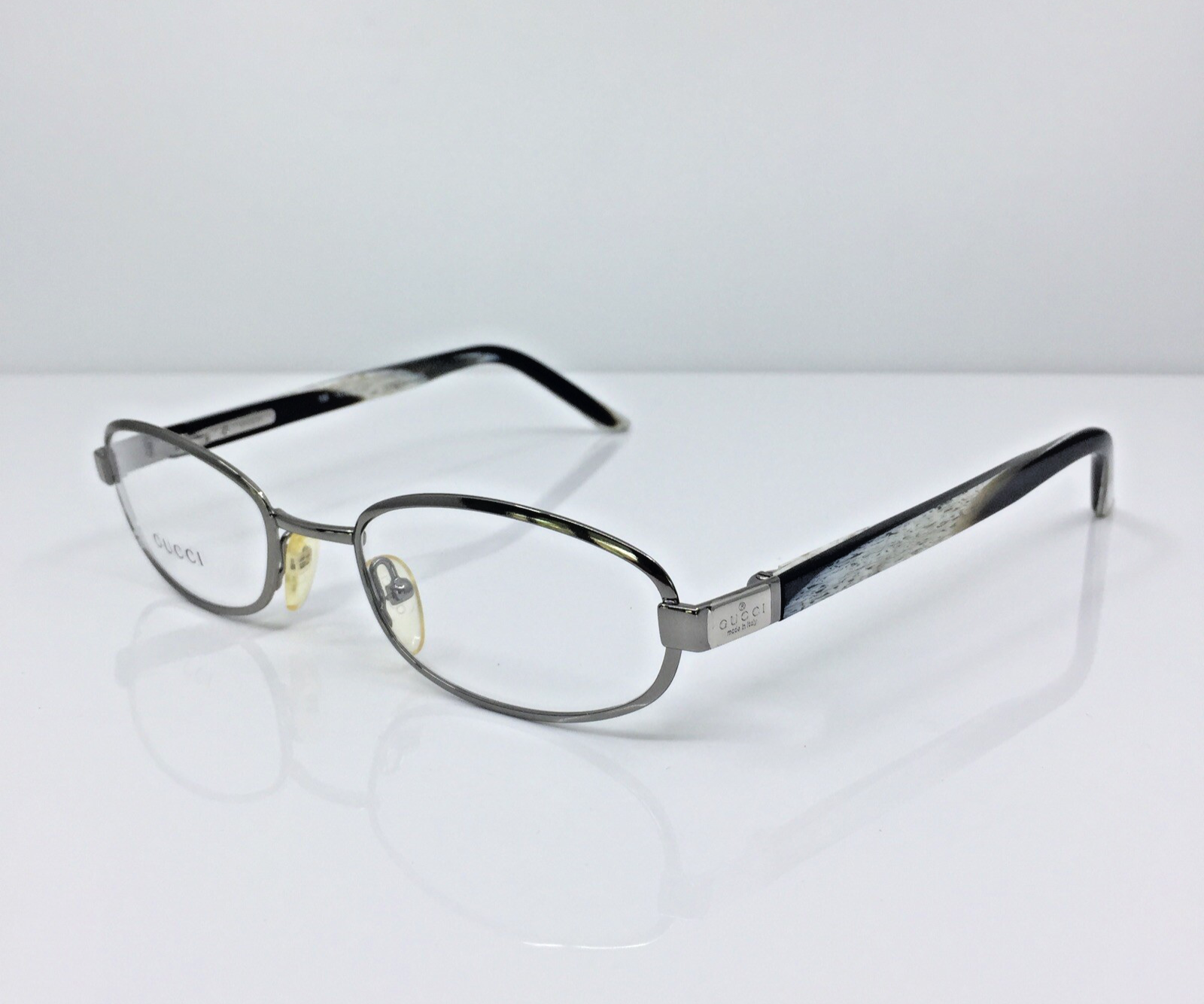 Vintage Gucci GG 1372 Silver Eyeglasses - Super Vision Optical
