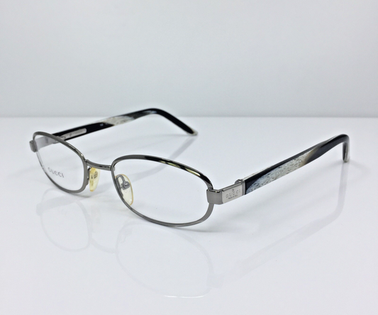 Vintage Gucci GG 1372 Silver Eyeglasses - Super Vision Optical