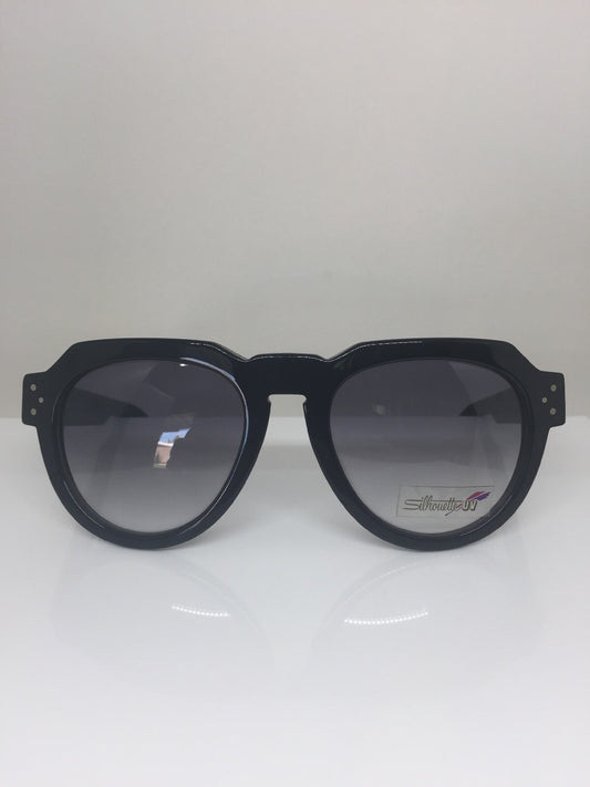 Vintage Silhouette 4028 Black Sunglasses - Super Vision Optical