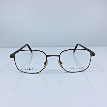Vintage Gucci GG 1622 Brown Eyeglasses - Super Vision Optical