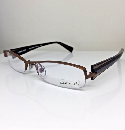 Vintage Alain Mikli AL 0656-0016 Brown Sunglasses - Super Vision Optical