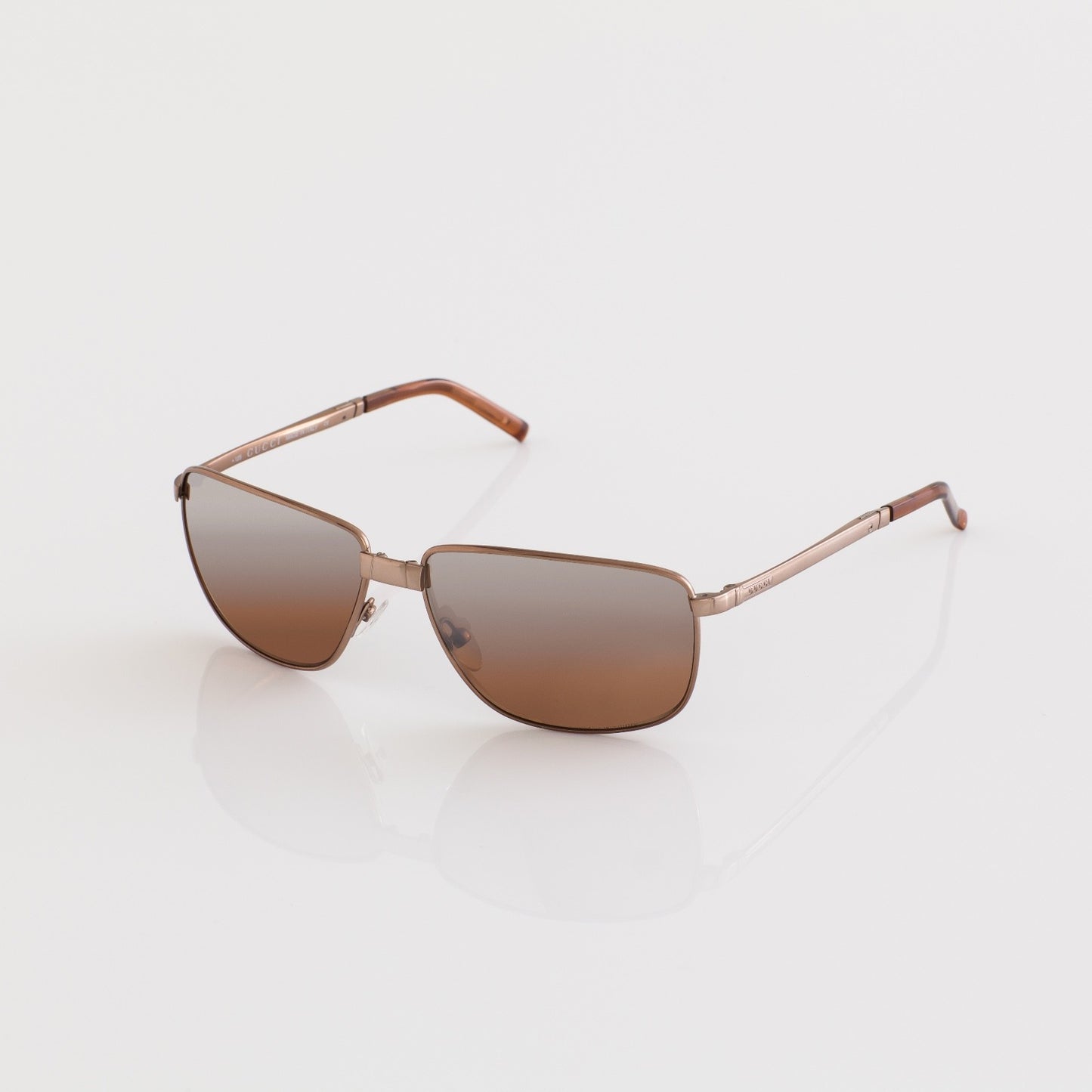 Vintage Gucci GG 1689/S Gold Sunglasses - Super Vision Optical