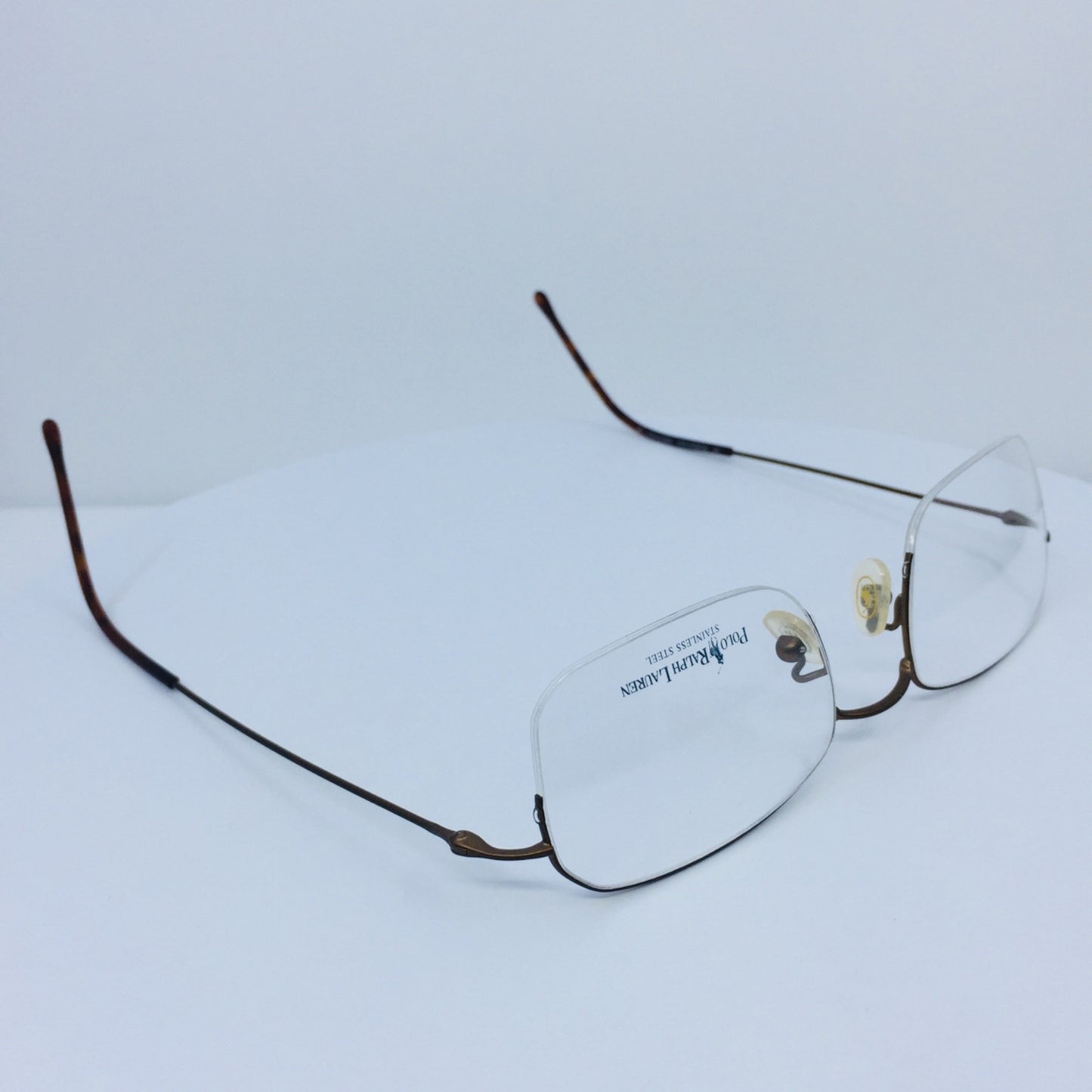 Vintage Polo Ralph Lauren POLO 397 Silver Eyeglasses - Super Vision Optical