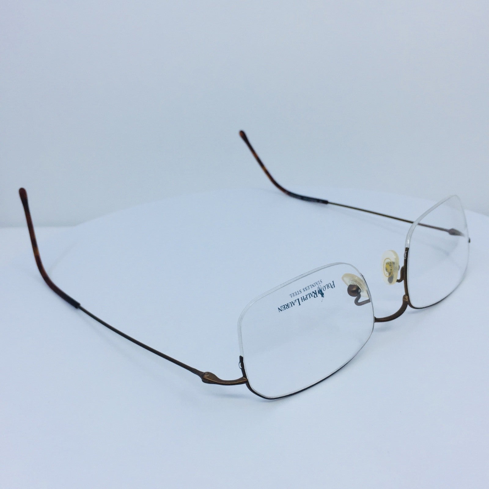 Vintage Polo Ralph Lauren POLO 397 Silver Eyeglasses - Super Vision Optical