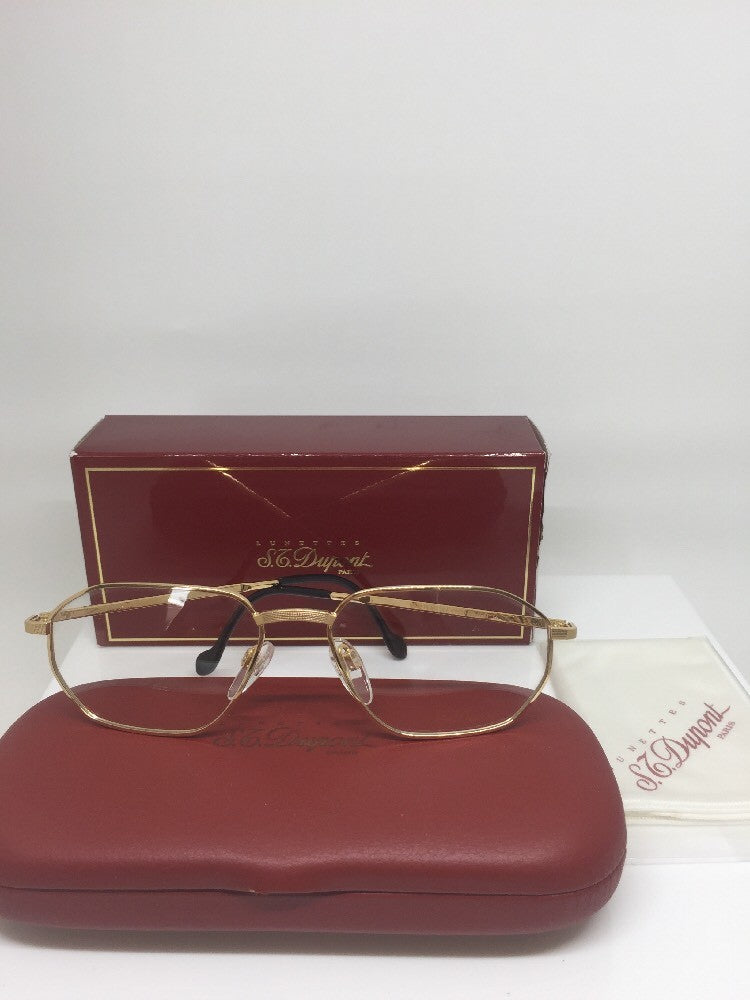 Vintage ST DuPont D059 Gold Eyeglasses - Super Vision Optical
