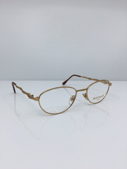 Vintage Rochas Paris ROCHAS PARIS 9146 Gold Eyeglasses - Super Vision Optical