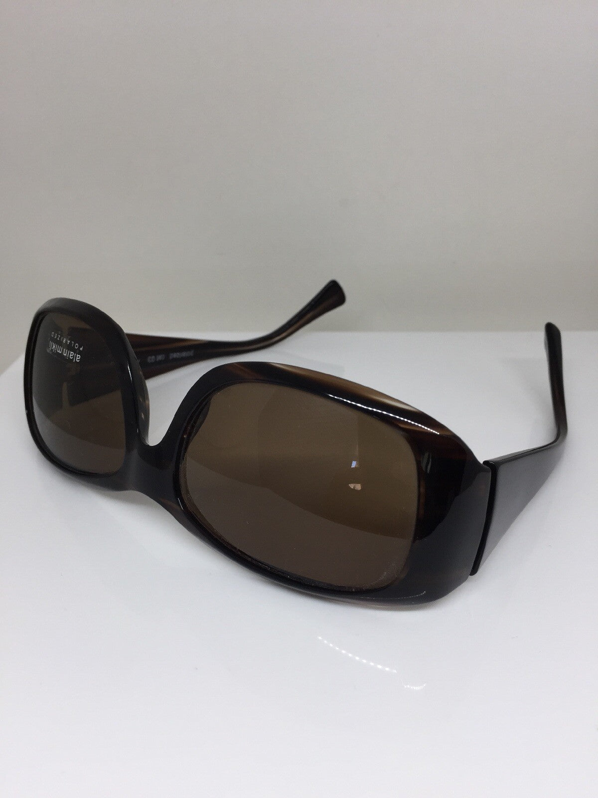 Vintage Alain Mikli A 0538 13 V3 Brown Sunglasses - Super Vision Optical