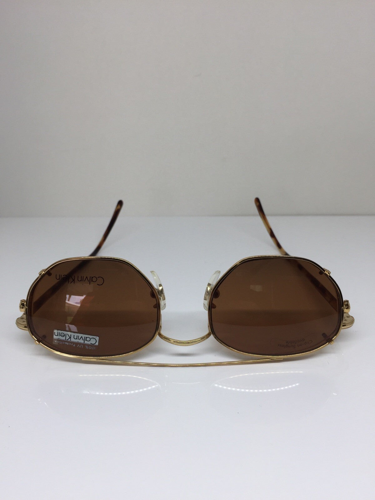 Vintage Calvin Klein CK 232 Gold Sunglasses - Super Vision Optical