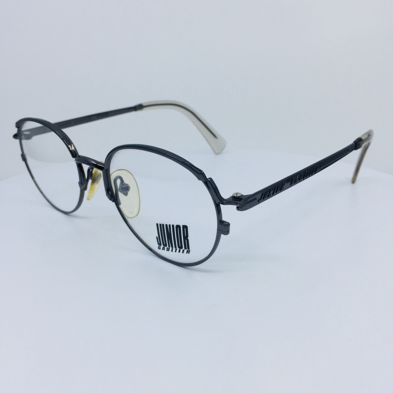 Vintage Jean Paul Gaultier JPG 57-2173 Gunmetal Sunglasses - Super Vision Optical