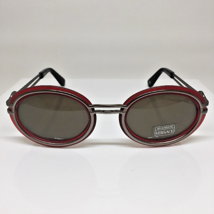 Vintage Versace S28 Gunmetal Sunglasses - Super Vision Optical