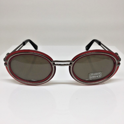 Vintage Versace S28 Gunmetal Sunglasses - Super Vision Optical