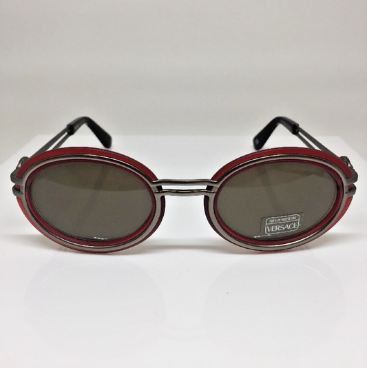 Vintage Versace S28 Gunmetal Sunglasses - Super Vision Optical