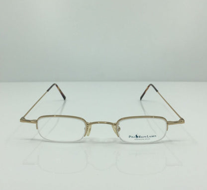 Vintage Polo Ralph Lauren POLO 388 Gold Eyeglasses - Super Vision Optical