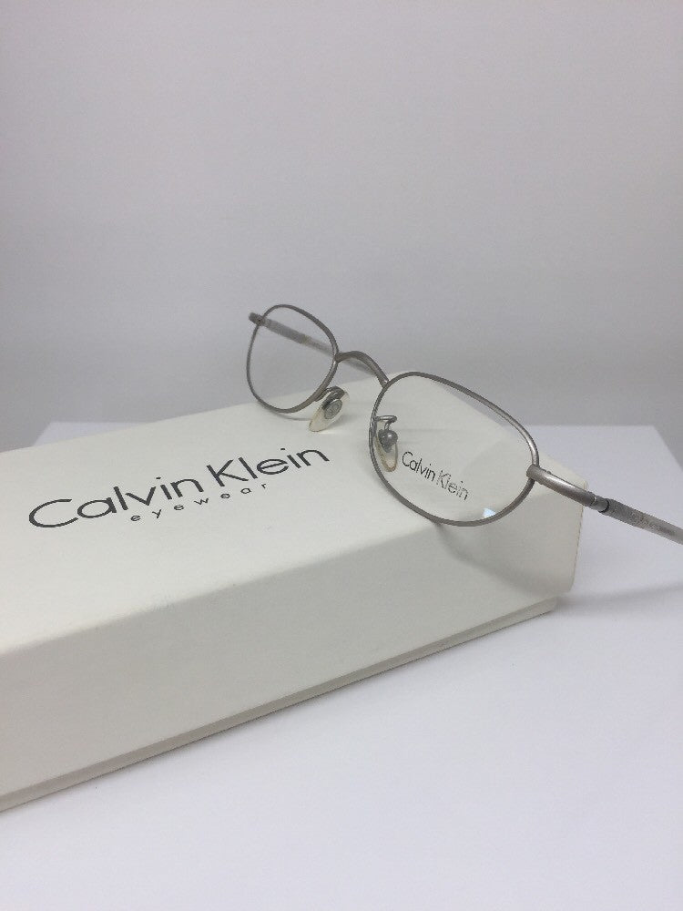 Vintage Calvin Klein CK 248 Silver Sunglasses - Super Vision Optical