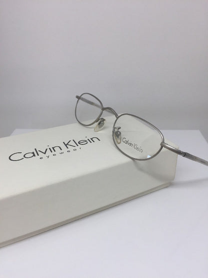 Vintage Calvin Klein CK 248 Silver Sunglasses - Super Vision Optical