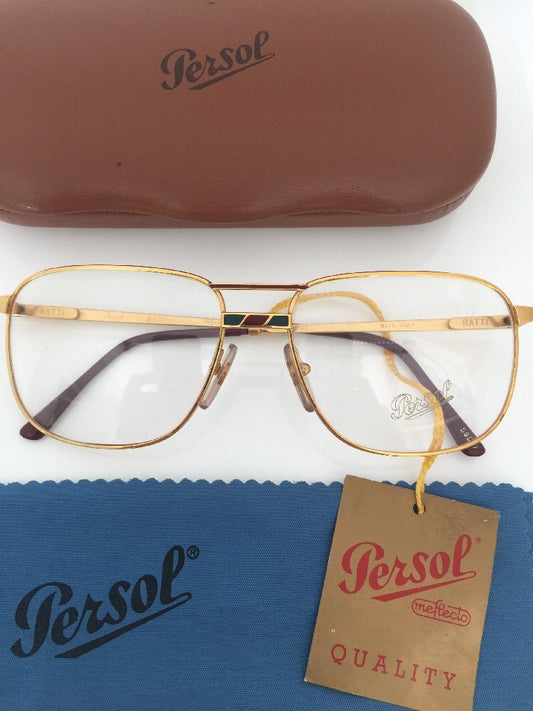 Vintage Persol Austin Gold Sunglasses - Super Vision Optical