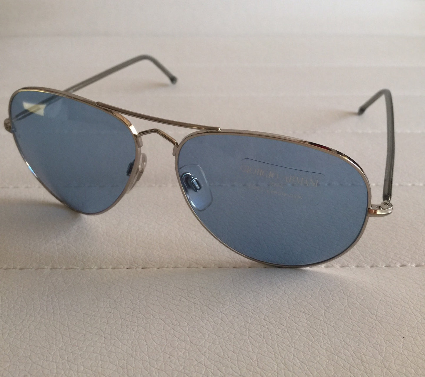 Vintage Giorgio Armani GA 615-S Silver Sunglasses - Super Vision Optical
