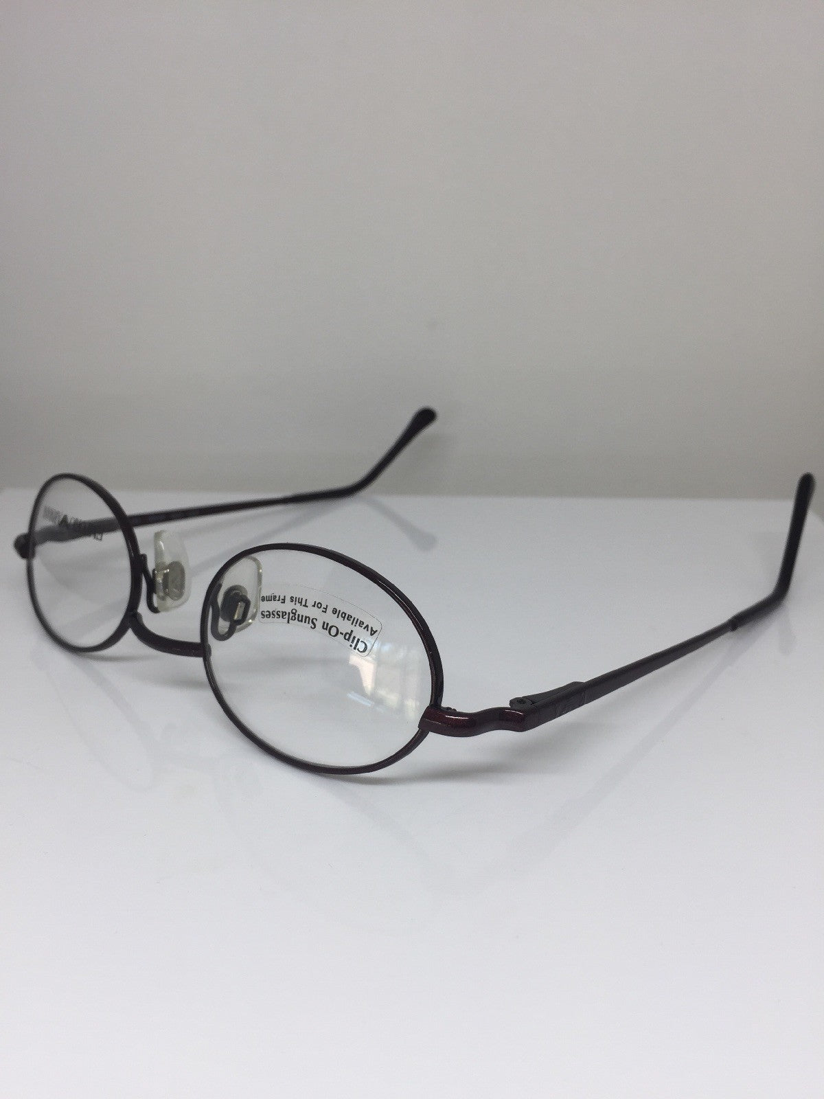 Vintage Emporio Armani EA 077 Red Eyeglasses - Super Vision Optical