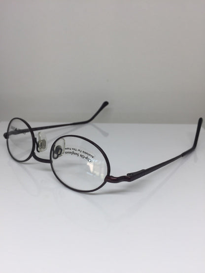 Vintage Emporio Armani EA 077 Red Eyeglasses - Super Vision Optical