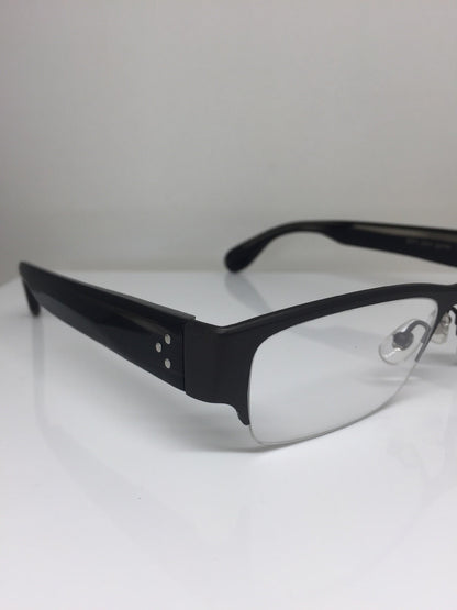 Vintage Blinde By Richard Walker Goin, Goin, Gone Gunmetal Eyeglasses - Super Vision Optical