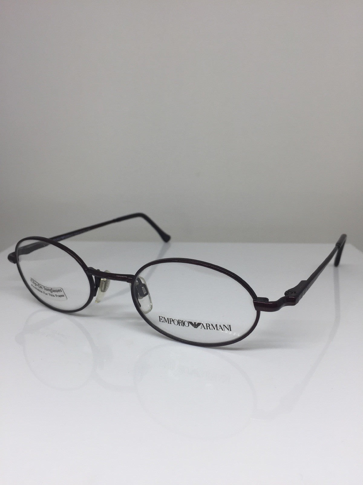 Vintage Emporio Armani EA 077 Red Eyeglasses - Super Vision Optical