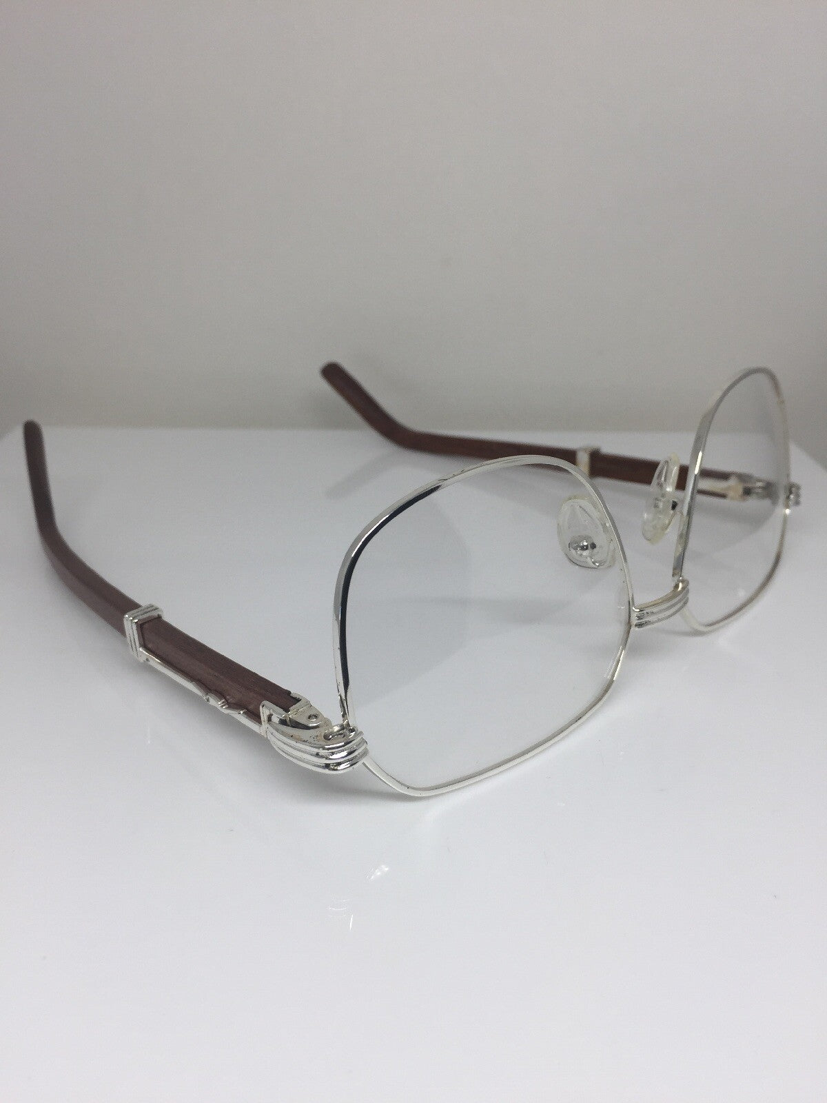 Vintage Kashab by Seagull Kashab 04 Silver Eyeglasses - Super Vision Optical