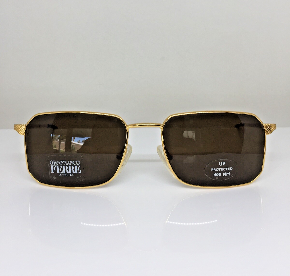 Vintage Gianfranco Ferre GFF 94/S Gold Sunglasses - Super Vision Optical